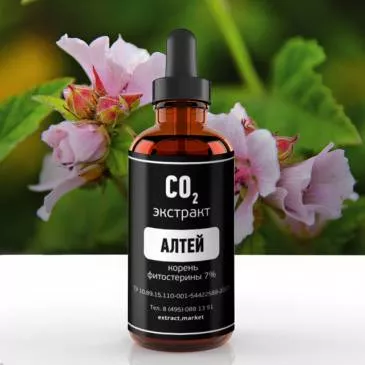 СО2 экстракт алтея (корень) (фитостерины 7%) (лат. Althaea officinalis)