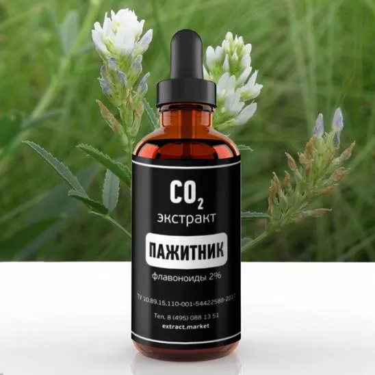 СО2 экстракт пажитника (флавоноиды 2%) (лат. Trigonella foenum-graecum)