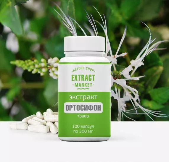 Экстракт Ортосифона (трава) капсулы