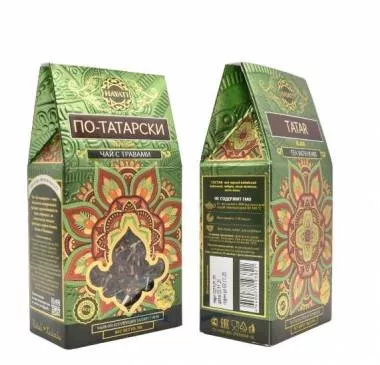 Хаяти. Чай По-Татарски черный листовой с травами, 70 гр. 